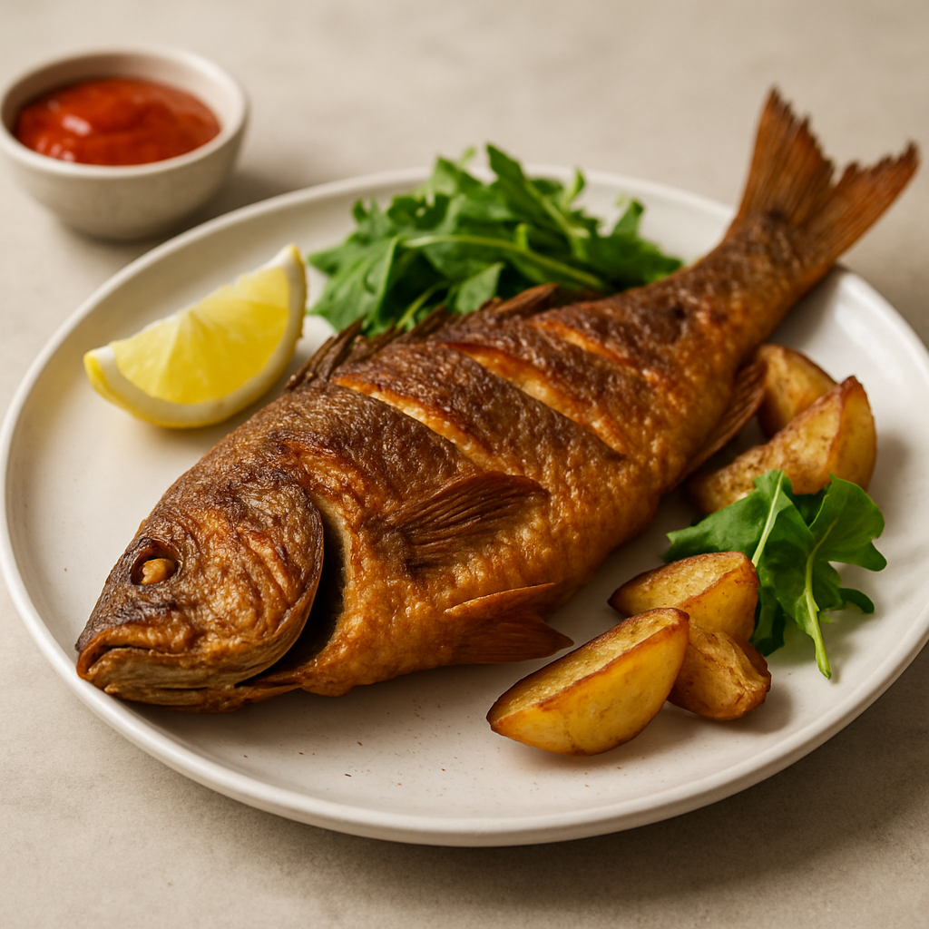Pescado frito
