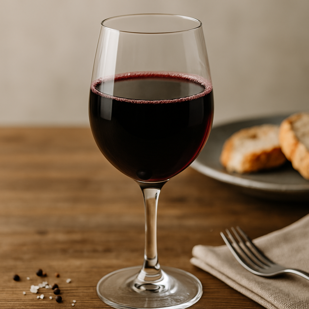 Copa de vino tinto Malbec
