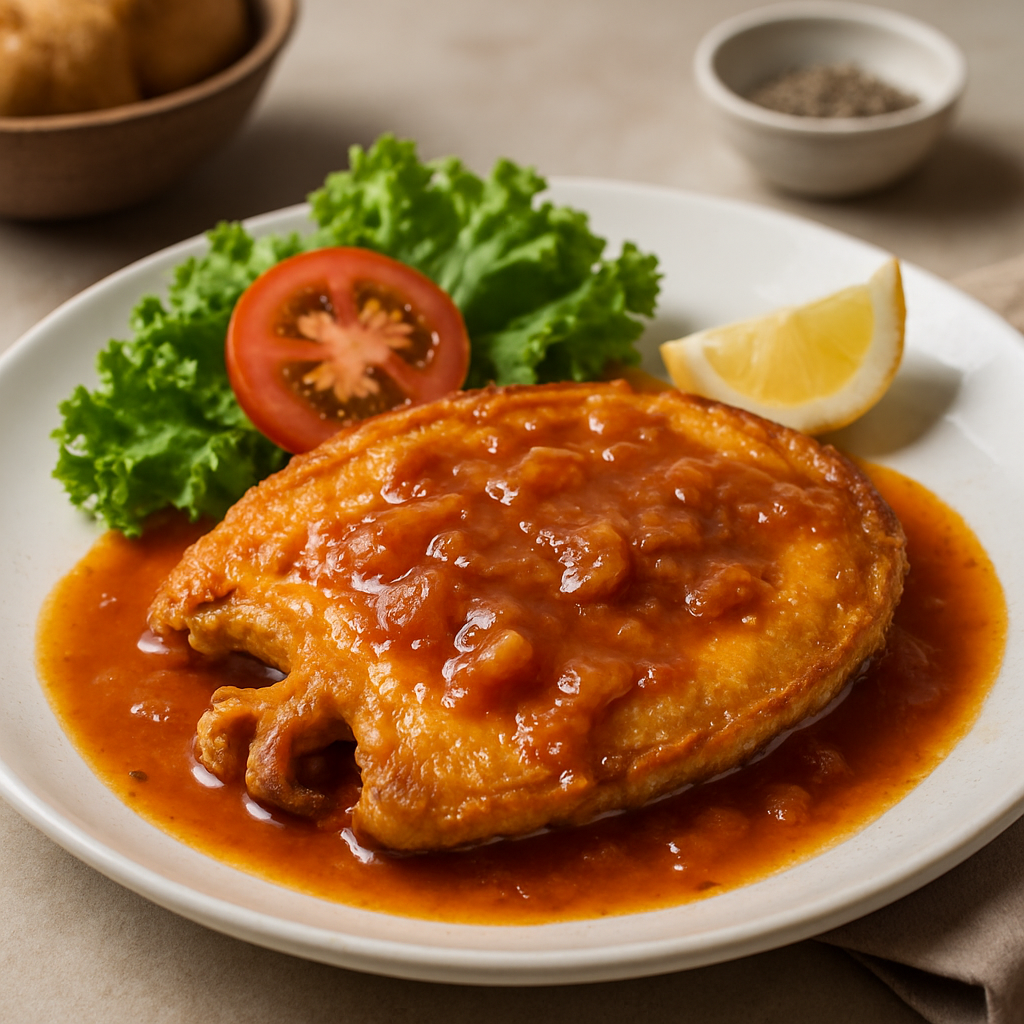 Jibia en salsa