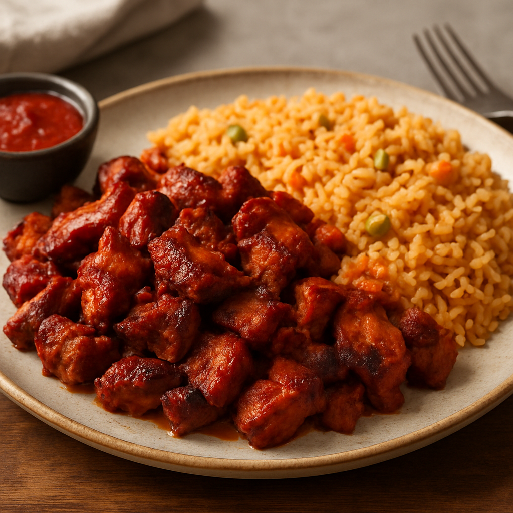 Carne Adobada + Complemento 1 ord
