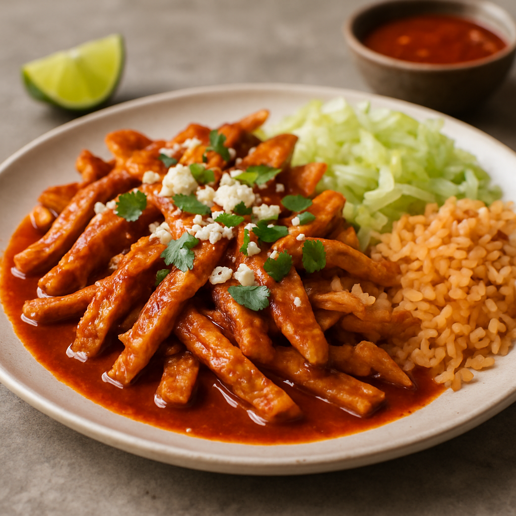 Tiras Enchiladas