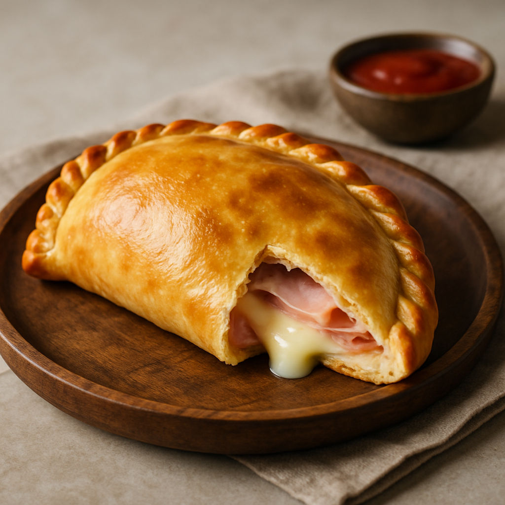 Empanada de jamón y queso