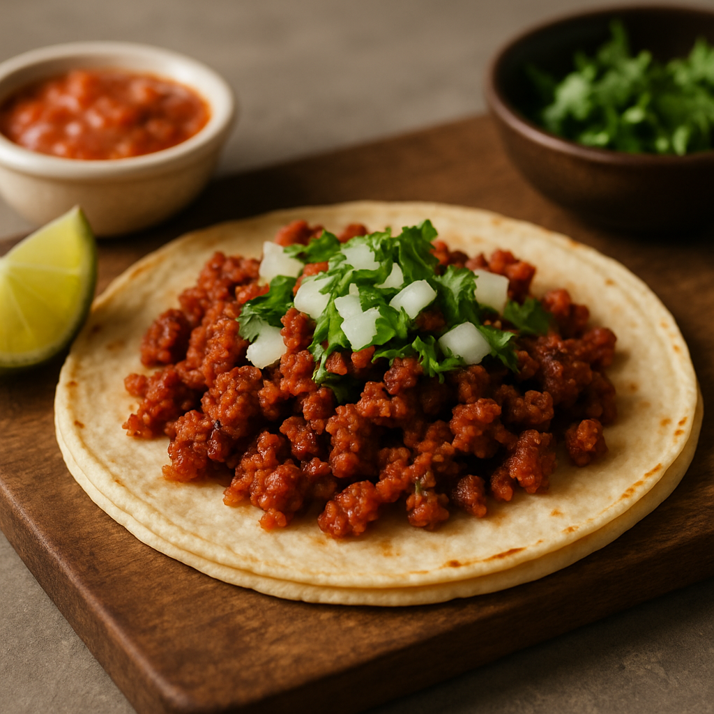 Taco de Chorizo