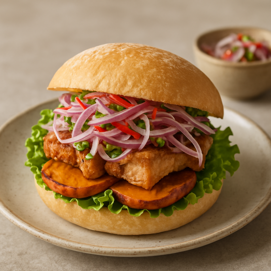 Pan con Chicharron