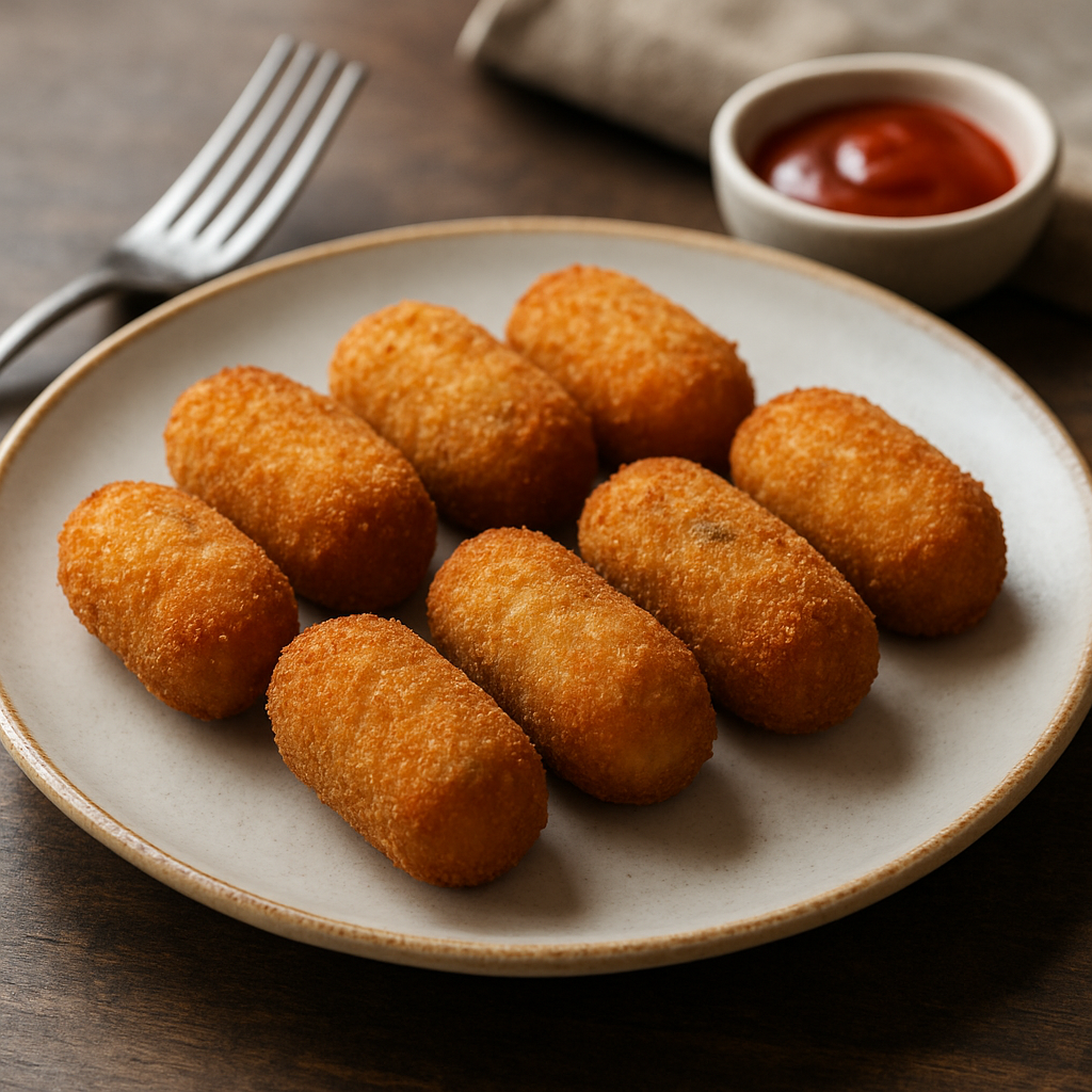 Mini croquetas mixtas (8 ud.)