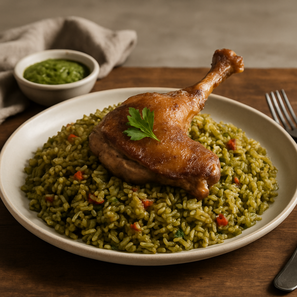 Arroz con pato