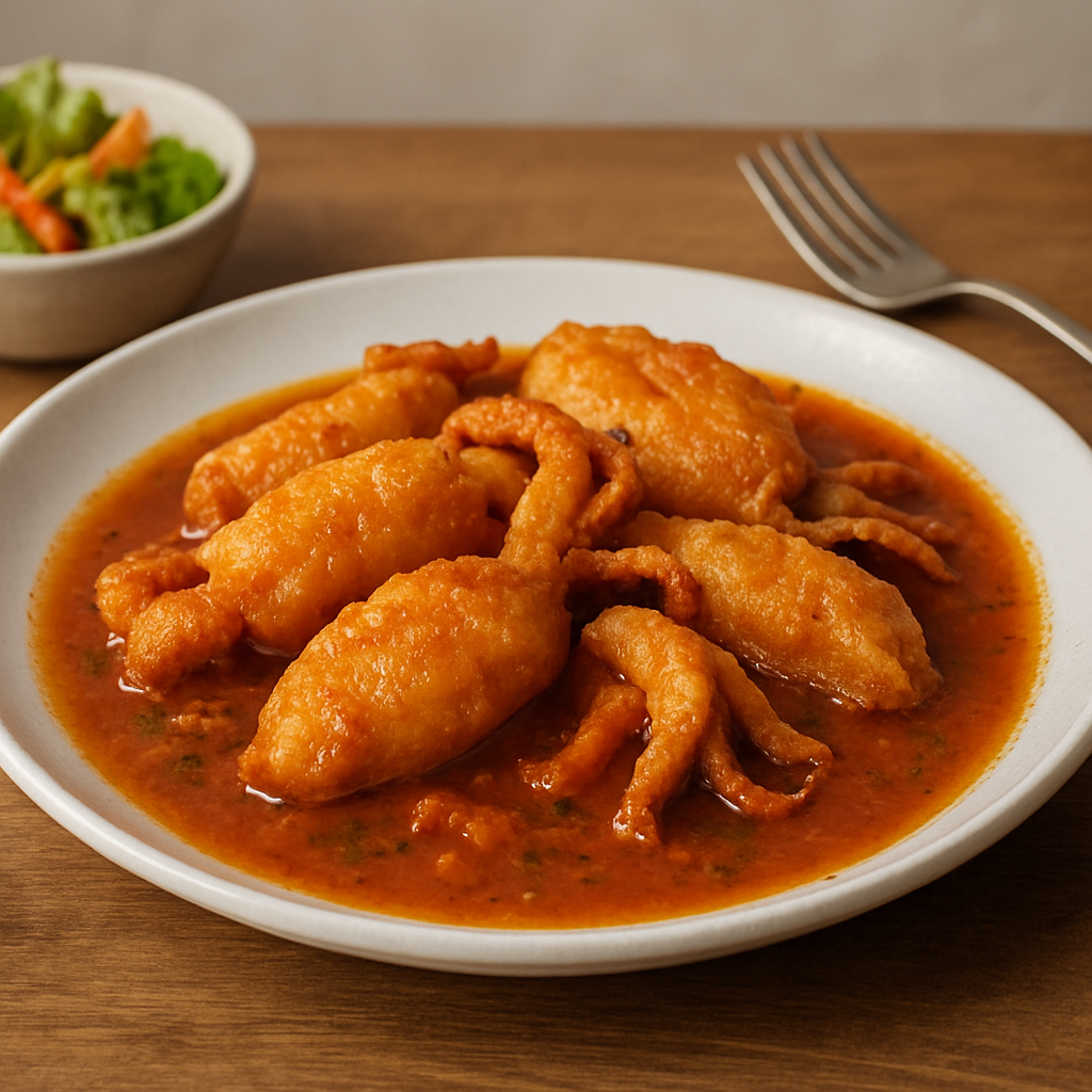 Jibia en salsa