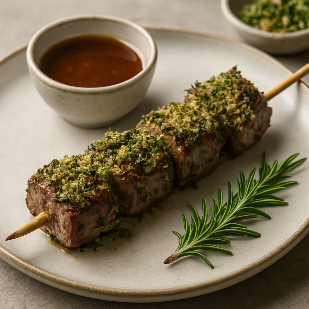 Pincho de cordero