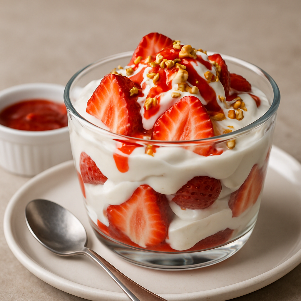 Fresas con Crema